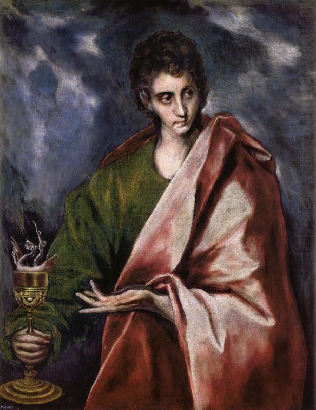 St John the Evanglist, El Greco